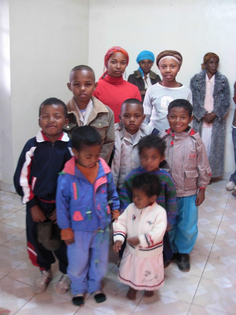 Une partie des enfants de Fianarantsoa.
